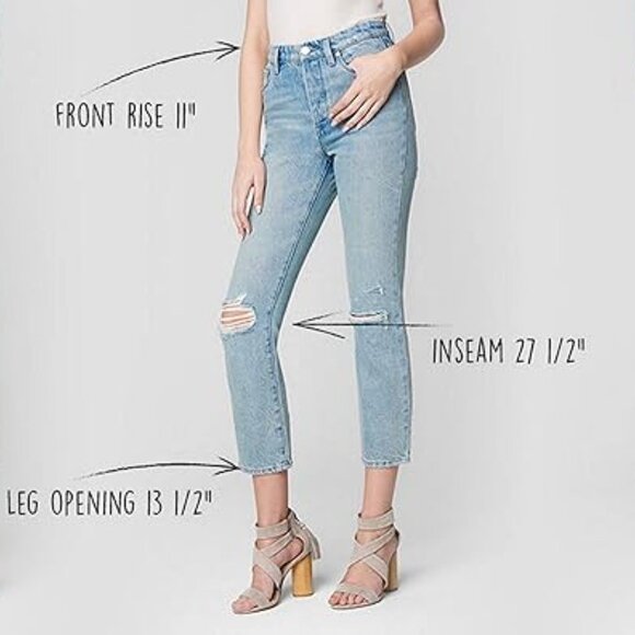 NWT BLANK NYC Sustainable Black The Madison Crop Basic Don't Be Slick - Size: 30 - Picture 4 of 10